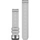 Garmin Pasek silikonowy na nadgarstek - seria Instinct 2 (mglistoszary / grafitowa sprzączka) (010-13105-01)