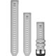 Garmin Pasek silikonowy na nadgarstek - seria Instinct 2S (mglistoszary / czarna sprzączka) (010-13104-01)
