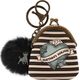 Santoro London Portmonetka, Breloczek - Gorjuss Pirates - Black Pearl