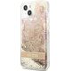 Guess Guess GUHCP13SLFLSD iPhone 13 mini 5,4" złoty/gold hardcase Paisley Liquid Glitter