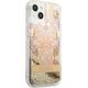 Guess Guess GUHCP13SLFLSD iPhone 13 mini 5,4" złoty/gold hardcase Paisley Liquid Glitter