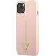 Guess Guess GUHCP13SSLTGP iPhone 13 mini 5,4" różowy/pink hardcase Silicone Triangle