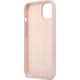 Guess Guess GUHCP13SSLTGU iPhone 13 mini 5,4" fioletowy/purple hardcase Silicone Triangle