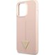 Guess Guess GUHCP13XSLTGP iPhone 13 Pro Max 6,7" różowy/pink hardcase Silicone Triangle