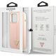 Guess Guess GUHCP13XSLTGP iPhone 13 Pro Max 6,7" różowy/pink hardcase Silicone Triangle