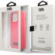 Karl Lagerfeld Karl Lagerfeld KLHCP13LSLMP1PI iPhone 13 Pro / 13 6,1" hardcase fuksja/fuchsia Silicone Plaque