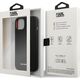 Karl Lagerfeld Karl Lagerfeld KLHCP13SSLMP1K iPhone 13 mini 5,4" hardcase czarny/black Silicone Plaque