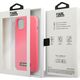 Karl Lagerfeld Karl Lagerfeld KLHCP13SSLMP1PI iPhone 13 mini 5,4" hardcase fuksja/fuchsia Silicone Plaque