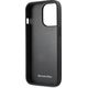 Mercedes Mercedes MEHCP13LMBLBK iPhone 13 Pro / 13 6,1" czarny/black hardcase Leather Meshed Metal Logo