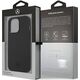 Mercedes Mercedes MEHCP13LMBLBK iPhone 13 Pro / 13 6,1" czarny/black hardcase Leather Meshed Metal Logo