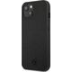 Mercedes Mercedes MEHCP13MMBLBK iPhone 13 6,1" czarny/black hardcase Leather Meshed Metal Logo