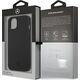 Mercedes Mercedes MEHCP13MMBLBK iPhone 13 6,1" czarny/black hardcase Leather Meshed Metal Logo