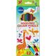 Centrum Kredki ołówkowe trójkątne CENTRUM GIRAFFE 86141 mix*12