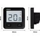 Internetowy regulator temperatury, WI-FI, 230V, czarny