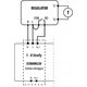 Internetowy regulator temperatury, WI-FI, 230V, czarny