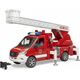 Bruder Wóz strażacki Mercedes Benz Sprinter z drabiną i światłami