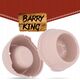 Barry King Miska plastikowa dla psów L, 1,3L, beżowa, śr. 24,5cm,