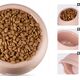 Barry King Miska plastikowa dla psów XXL, 3L, beżowa, śr. 32,5cm,