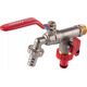 Ferro KCD2 ZAWÓR CZERP.KULOWY Z 2 PRZYŁ. 1", 3/4" FERRO // ZKC.25/20-COMFORT-FER
