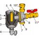 Giacomini Kompaktowy magnetyczny separator zanieczyszczeń 3/4"