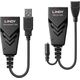 Adapter USB Lindy 42674 USB - USB + Jack 3.5mm Czarny  (42674)
