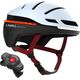 Livall Smart Kask Rowerowy LED/SOS r. 54-58cm Biały EVO21
