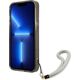 Guess Guess GUHCP13SHTSGSK iPhone 13 mini 5,4" czarny/black hardcase Translucent Stap