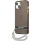 Guess Guess GUHCP13SHTSGSK iPhone 13 mini 5,4" czarny/black hardcase Translucent Stap