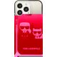 Karl Lagerfeld Karl Lagerfeld KLHCP13LTGKCK iPhone 13 Pro / 13 6,1" hardcase czarny/black Gradient Ikonik Karl & Choupette