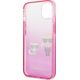 Karl Lagerfeld Karl Lagerfeld KLHCP13STGKCP iPhone 13 mini 5,4" hardcase różowy/pink Gradient Ikonik Karl & Choupette