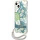 Guess Guess GUHCP13MHFLSN iPhone 13 6,1" zielony/green hardcase Flower Strap