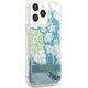 Guess Guess GUHCP13XLFLSN iPhone 13 Pro Max 6,7" zielony/green hardcase Flower Liquid Glitter
