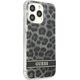 Guess Guess GUHCP13LHSLEOK iPhone 13 Pro / 13 6,1" szary/grey hardcase Leopard