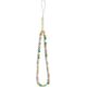 Guess Guess zawieszka GUSTFLWP Phone Strap różowy/pink Heishi Beads