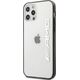 Mercedes AMG AMHCP12LAESLBK iPhone 12 Pro Max transparent hardcase Metallic Painted