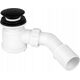 Syfon Mc Alpine SYFON BRODZIK KLIK-KLAK 50MM CZARNY MAT MOSIADZ