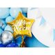 PartyDeco Balon foliowy Gwiazdka - Mam Roczek, 48cm, złoty one size