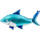 PartyDeco Balon foliowy Rekin, 92x48cm, mix one size