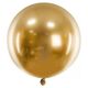 PartyDeco Balon okrągły Glossy 60cm, złoty one size