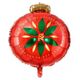 PartyDeco Balon foliowy Bombka, 45x45cm, mix one size