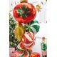 PartyDeco Balon foliowy Bombka, 45x45cm, mix one size