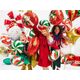 PartyDeco Balon foliowy Bombka, 45x45cm, mix one size