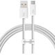 Kabel USB Baseus USB-A - USB-C 1 m Biały (CALD000602)