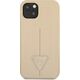 Guess Guess GUHCP13SPSATLE iPhone 13 mini 5,4" beżowy/beige hardcase SaffianoTriangle Logo
