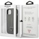 Guess Guess GUHCP13SPSATLG iPhone 13 mini 5,4" srebrny/silver hardcase SaffianoTriangle Logo