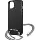Karl Lagerfeld Karl Lagerfeld KLHCP13MPMK iPhone 13 6,1" hardcase czarny/black Leather Textured and Chain