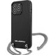 Karl Lagerfeld Karl Lagerfeld KLHCP13XPMK iPhone 13 Pro Max 6,7" hardcase czarny/black Leather Textured and Chain