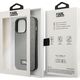 Karl Lagerfeld Karl Lagerfeld KLHCP13XSFMP2DG iPhone 13 Pro Max 6,7" hardcase srebrny/silver Saffiano Plaque