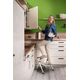 Hailo Hailo Drabinka 2-stopniowa Mini Comfort, 45 cm, aluminium, 4310-100