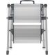 Hailo Hailo Drabinka 2-stopniowa Mini Comfort, 45 cm, aluminium, 4310-100